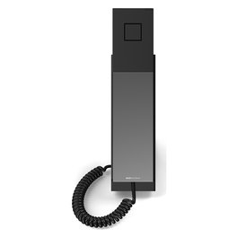 Snom HD30LA Teléfono IP Negro para Lobby/Hotel - Auricular con Cable, Montaje Escritorio/Pared, Antibacteriano