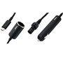 Dell 450-AFLE Adaptador de Corriente para Coche y Avión, 65W, Cargador Portátil Dell