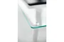 Digitus DA1-90358 Soporte Elevador para Monitor de 13 a 32 Pulgadas, Base de Vidrio Transparente, 56x21x8 cm, Soporta hasta 20 kg