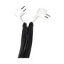 LogiLink Organizador de cables con cremallera de poliéster 50 mm gris