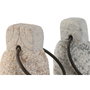 DKD Home Decor Sujetapuertas de Piedra y Hierro Surtido 15x15x26