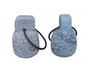 DKD Home Decor Sujetapuertas de Piedra y Hierro Surtido 15x15x26