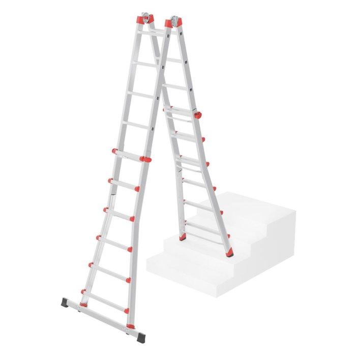 Hailo M80 Escalera de 4x6 Peldaños