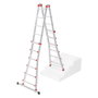 Hailo M80 Escalera de 4x6 Peldaños