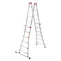 Hailo M80 Escalera de 4x6 Peldaños