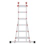 Hailo M80 Escalera de 4x6 Peldaños