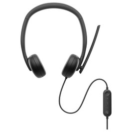 Dell WH3024 Auriculares USB-C Negro