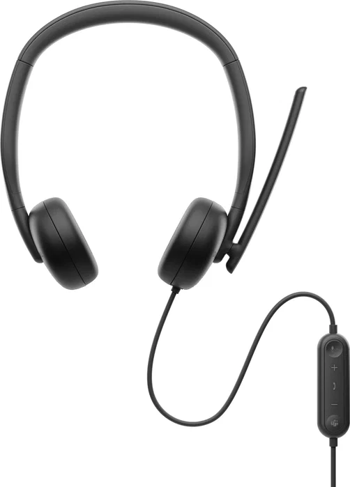 Dell WH3024 Auriculares USB-C con Micrófono y Cancelación de Ruido, Negro Dell WH3024 Auriculares USB-C con Micrófono y Cancelación de Ruido, Negro