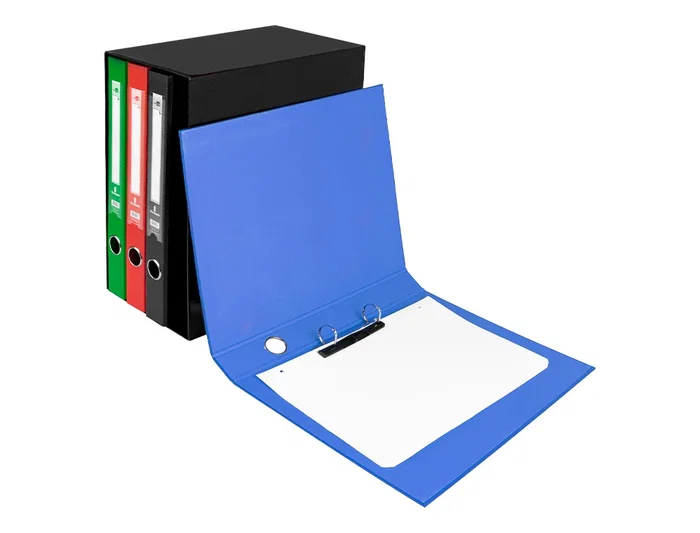 Liderpapel Módulo 4 Archivadores Folio 2 Anillas Mixtas 25mm Colores Surtidos