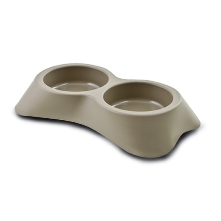 Nayeco Comedero Doble para Perros y Gatos Nuvola, 2 x 0.6L, Plástico Resistente sin BPA, Apto para Lavavajillas Nayeco Comedero Doble para Perros y Gatos Nuvola, 2 x 0.6L, Plástico Resistente sin BPA, Apto para Lavavajillas