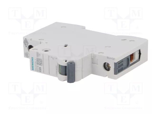 SIEMENS 5SL6125-7 Interruptor magnetotérmico 25A 1 Polo Curva C