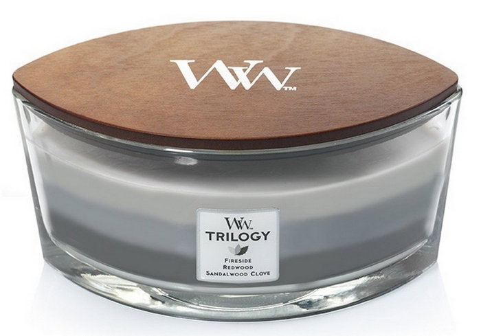 Woodwick Trilogy Ellipse Warm Woods 553 g