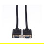 VALUE 11.99.5257 Cable SVGA HD15 de 10m Macho a Macho Negro