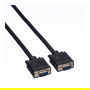 VALUE 11.99.5257 Cable SVGA HD15 de 10m Macho a Macho Negro