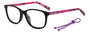 M Missoni MMI-0044-TN-XS4E916 Gafas de Vista Infantil Negro