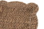 DKD Home Decor Centro de Mesa Jacinto de Agua y Metal Natural 35x35x5 cm