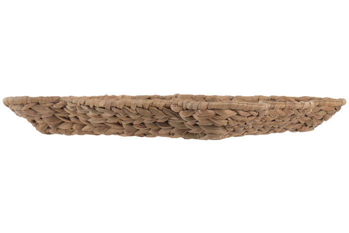 DKD Home Decor Centro de Mesa Jacinto de Agua y Metal Natural 35x35x5 cm DKD Home Decor Centro de Mesa Jacinto de Agua y Metal Natural 35x35x5 cm