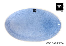 La Mediterranea Bandeja Calobra Azul 34,1x20,7cm