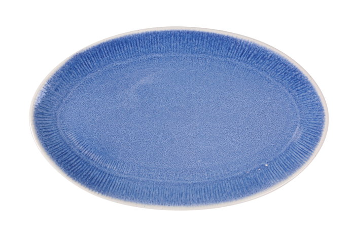 La Mediterranea Bandeja Calobra Azul 34,1x20,7cm