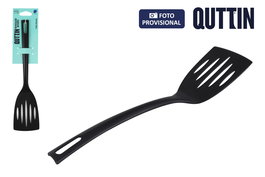 Inde Pala de Nylon Ranurada, 30 x 7 cm, Negra, Longitud Total 33.4 cm (24 Unidades)