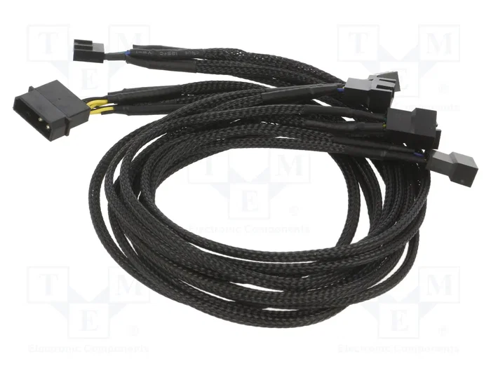 Akasa Cable de alimentación para ventiladores con conector sencillo 0,45 m Akasa Cable de alimentación para ventiladores con conector sencillo 0,45 m