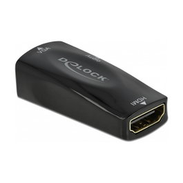 DeLOCK Adaptador HDMI hembra a VGA hembra 1080p con audio
