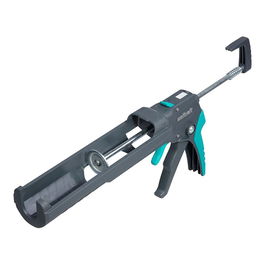 Wolfcraft Pistola de cartuchos MG 550 4358000 Fuerza Ajustable hasta 220 kg Profesional Doméstico Negro Verde para Sellantes Adhesivos Antigoteo
