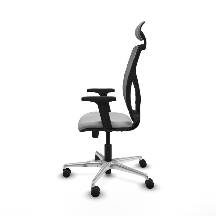 PIQUERAS Y CRESPO Silla de oficina Motilla Gris con Mecanismo Sincro PIQUERAS Y CRESPO Silla de oficina Motilla Gris con Mecanismo Sincro