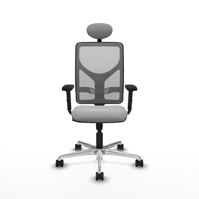 PIQUERAS Y CRESPO Silla de oficina Motilla Gris con Mecanismo Sincro PIQUERAS Y CRESPO Silla de oficina Motilla Gris con Mecanismo Sincro