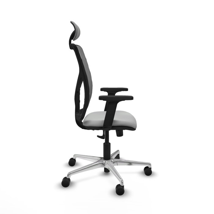 PIQUERAS Y CRESPO Silla de oficina Motilla Gris con Mecanismo Sincro PIQUERAS Y CRESPO Silla de oficina Motilla Gris con Mecanismo Sincro