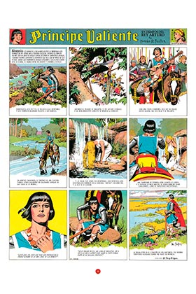 Tebeos Dolmen Editorial S.L. Principe Valiente 1943 - 1944