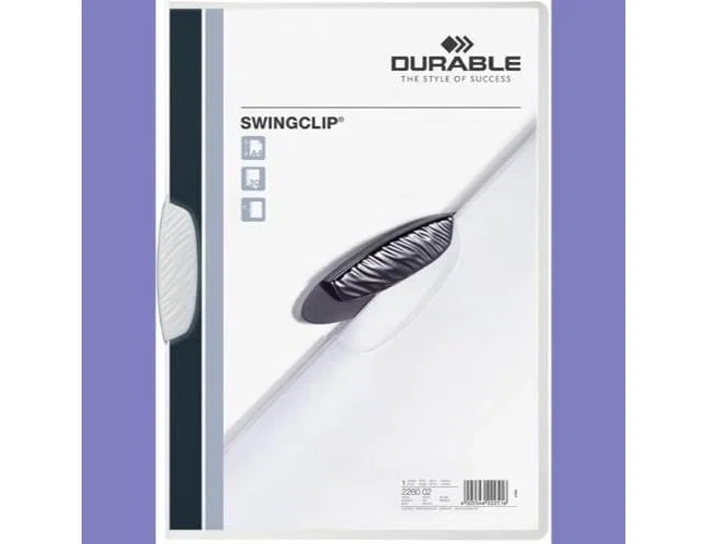 DURABLE Dosier Swingclip Blanco A4 (Set de 25)