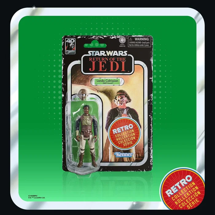 Hasbro Star Wars Retro Collection Lando Calrissian (Skiff Guard) Hasbro Star Wars Retro Collection Lando Calrissian (Skiff Guard)
