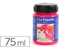 La Pajarita Pintura Acrilica F-04 Magenta Fluorescente 75ml Acabado Brillante