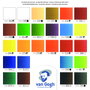 Van Gogh Set Expert de pinturas al óleo en caja de madera con 26 colores y accesorios