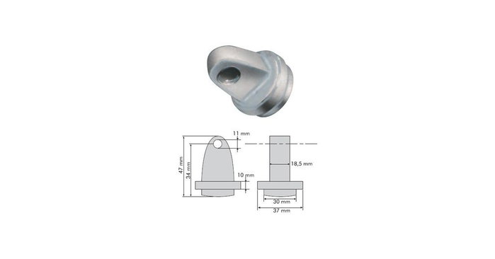 Omp Tornillo de Gudgeon para Conectar la Jaula Antivuelco Omp Tornillo de Gudgeon para Conectar la Jaula Antivuelco