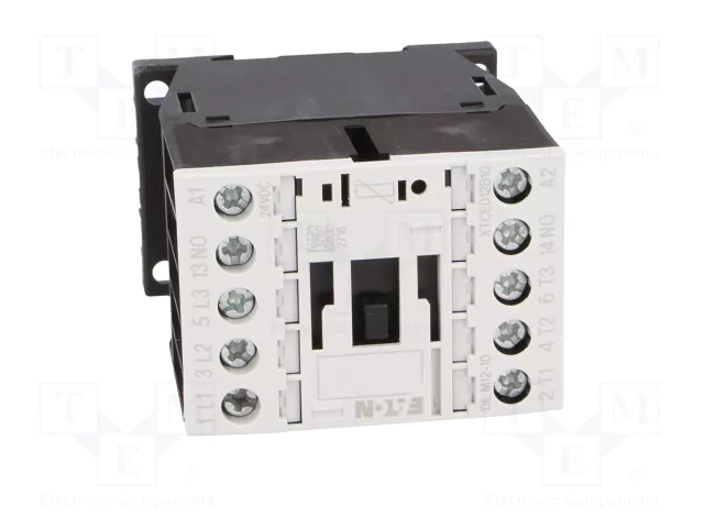 Eaton DILM12-10 Relé de protección 24VDC 3p+1S 5,5kW 400V AC3 DC Eaton DILM12-10 Relé de protección 24VDC 3p+1S 5,5kW 400V AC3 DC