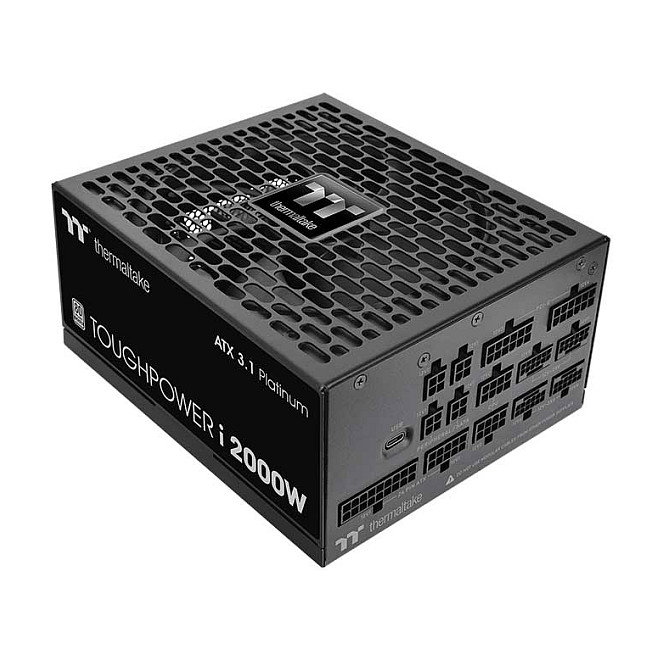 Thermaltake Toughpower i2000W Fuente de Alimentación ATX 3.1 2000W 80 PLUS Platinum Certificada, Totalmente Modular