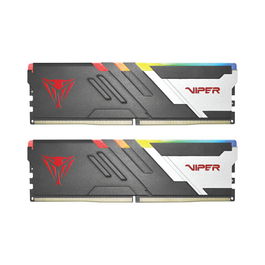 Patriot Viper Venom RGB PE863, 32GB (2x16GB) Kit de Memoria RAM DDR5 5600MHz CL36, 288-pin DIMM, ECC, 1.1V, para PC