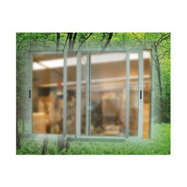 Burcasa Mosquitera Ventana Corredera 150 x 145 cm Plata