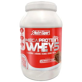 NUTRISPORT Mega Protein 5 Whey Fresa 900Gr