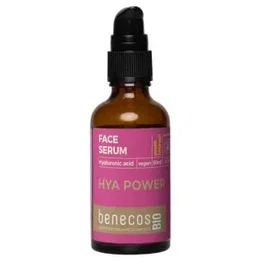 Benecos Sérum Facial Intenso Ácido Hialurónico Bio 50 ml - Certificado COSMOS Organic - Vegano