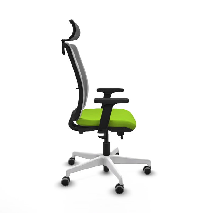 PIQUERAS Y CRESPO Silla de oficina Haches Sincro/Traslack Pistacho y Gris PIQUERAS Y CRESPO Silla de oficina Haches Sincro/Traslack Pistacho y Gris