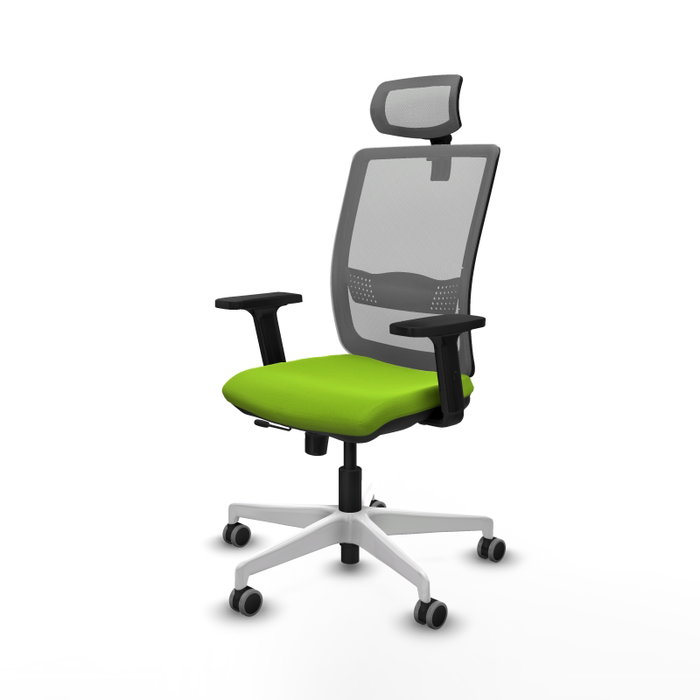 PIQUERAS Y CRESPO Silla de oficina Haches Sincro/Traslack Pistacho y Gris PIQUERAS Y CRESPO Silla de oficina Haches Sincro/Traslack Pistacho y Gris