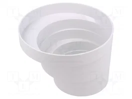 DOSPEL S.A. Reducción redonda 100x150mm blanca