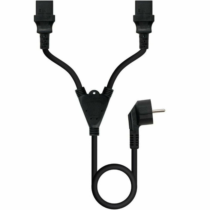 Nanocable Cable de Alimentación CEE7/M a 2xC13/H, Negro, 3 m Nanocable Cable de Alimentación CEE7/M a 2xC13/H, Negro, 3 m