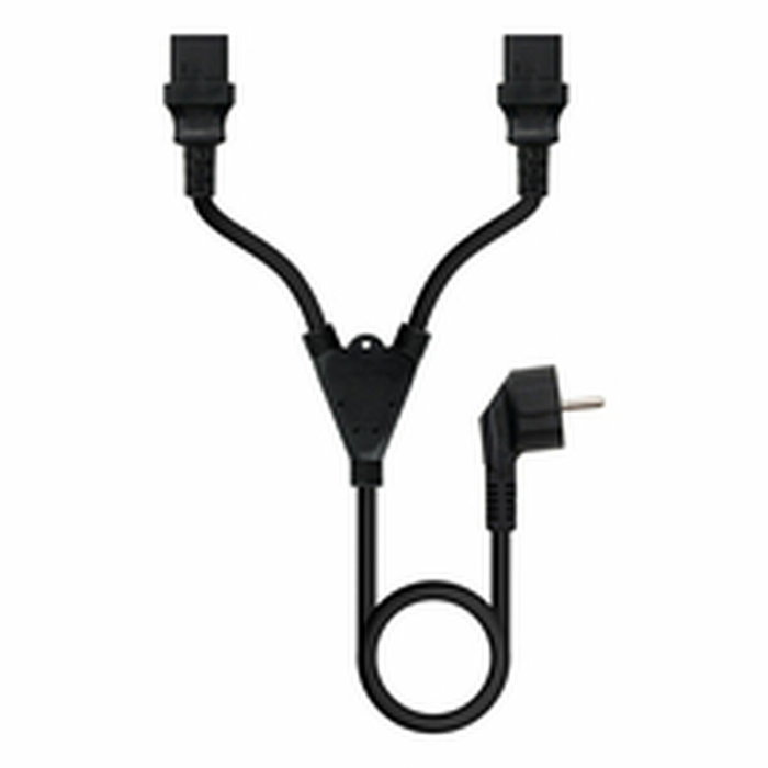 Nanocable Cable de Alimentación CEE7/M a 2xC13/H, Negro, 3 m Nanocable Cable de Alimentación CEE7/M a 2xC13/H, Negro, 3 m
