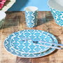 Home Deco Factory Plato de Postre 20 cm, Colección Jaipur Market, Polipropileno