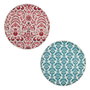 Home Deco Factory Plato de Postre 20 cm, Colección Jaipur Market, Polipropileno