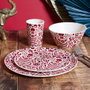 Home Deco Factory Plato de Postre 20 cm, Colección Jaipur Market, Polipropileno